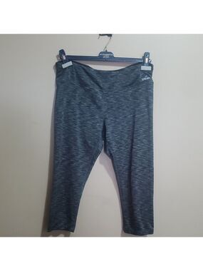 Spalding Charcoal Crop Leggings Size XL